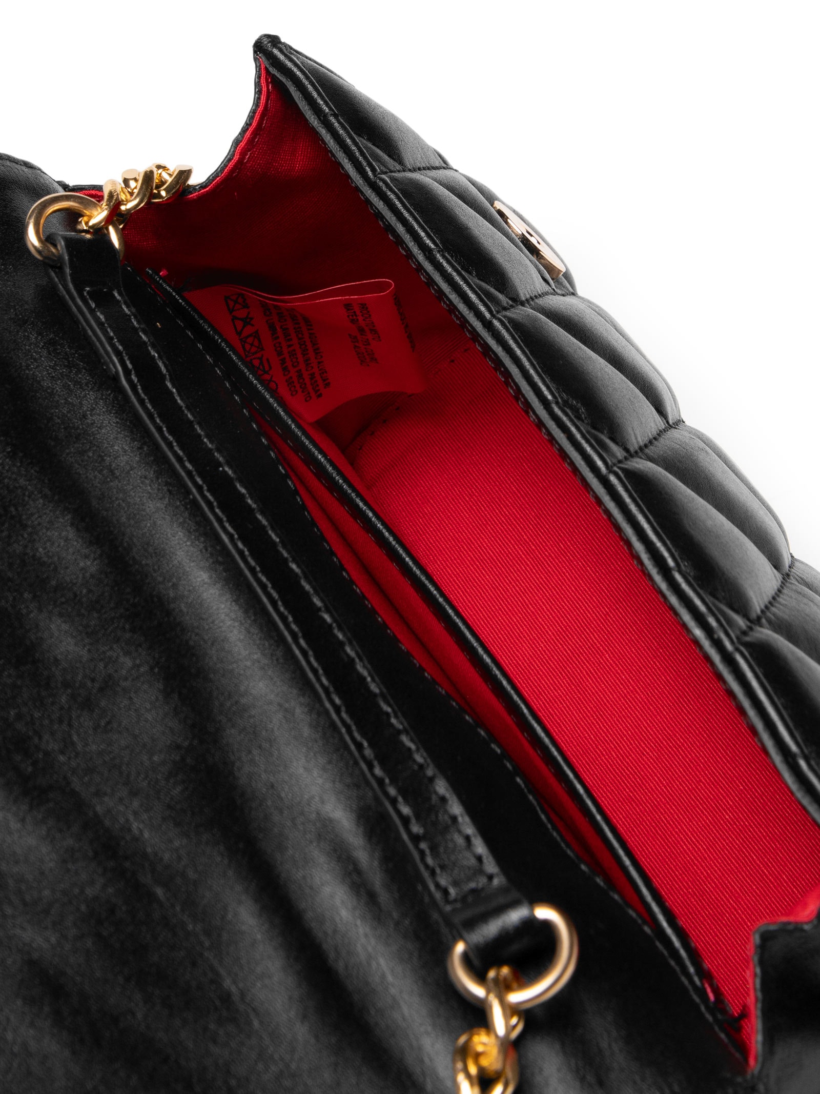 Bolsa Feminina Pequena Couro Preto Carrano