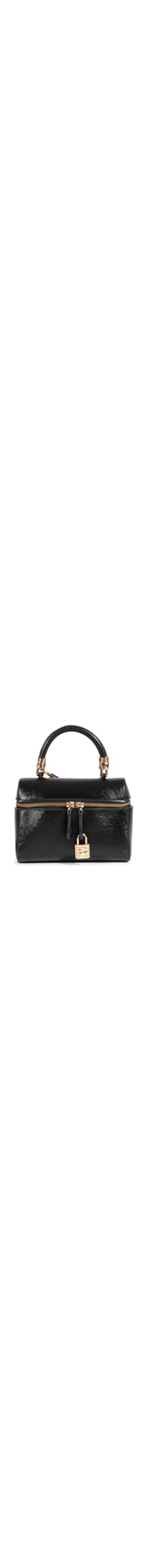 Bolsa Feminina Pequena Couro Texturizado - Preto