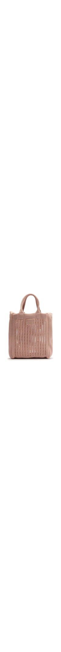 Bolsa Feminina Pequena Crochê Fosco - Rosa