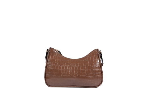 Bolsa Feminina Pequena Crocodiles Othe - Marrom