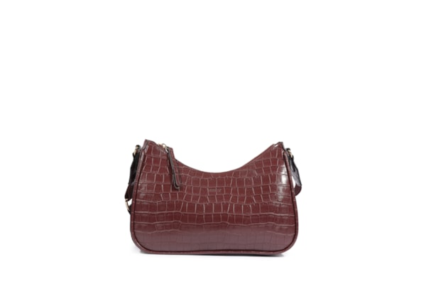 Bolsa Feminina Pequena Crocodiles Othe - Vermelho