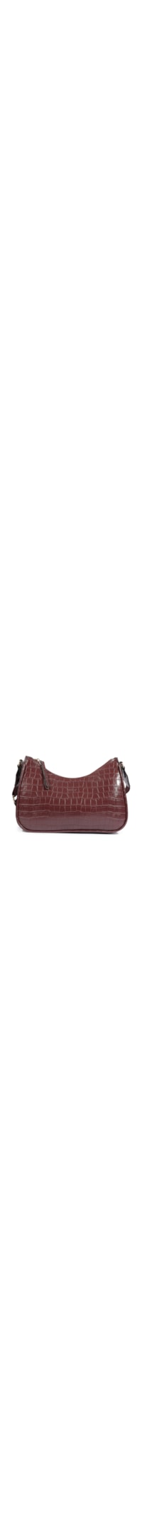Bolsa Feminina Pequena Crocodiles Othe - Vermelho