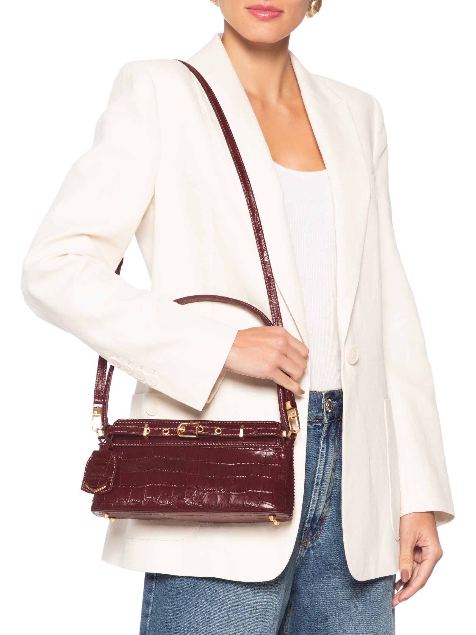 Bolsa Feminina Pequena de Ombro Vermelho Arezzo