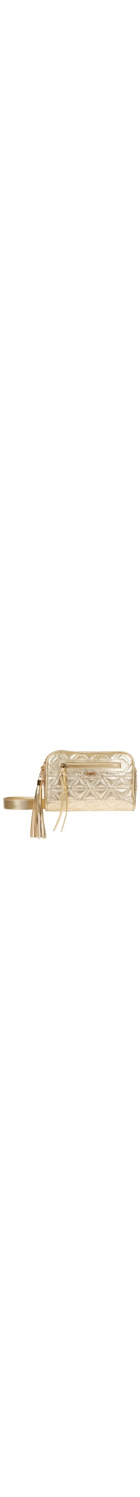 Bolsa Feminina Pequena Easy Fly Metal - Dourado