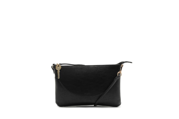 Bolsa Feminina Pequena Eco Napa Iron - Preto