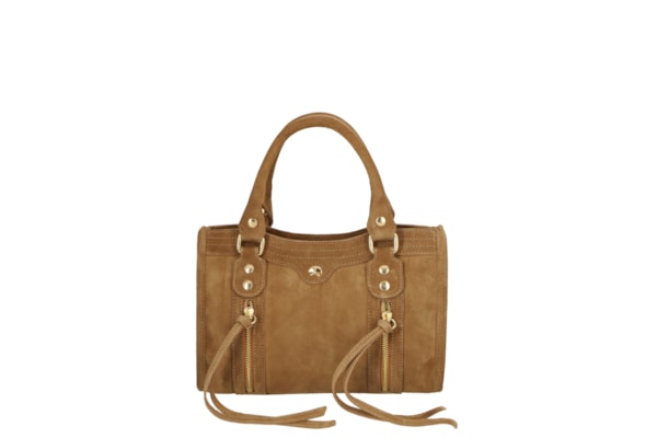 Bolsa Feminina Pequena Em Couro - Marrom