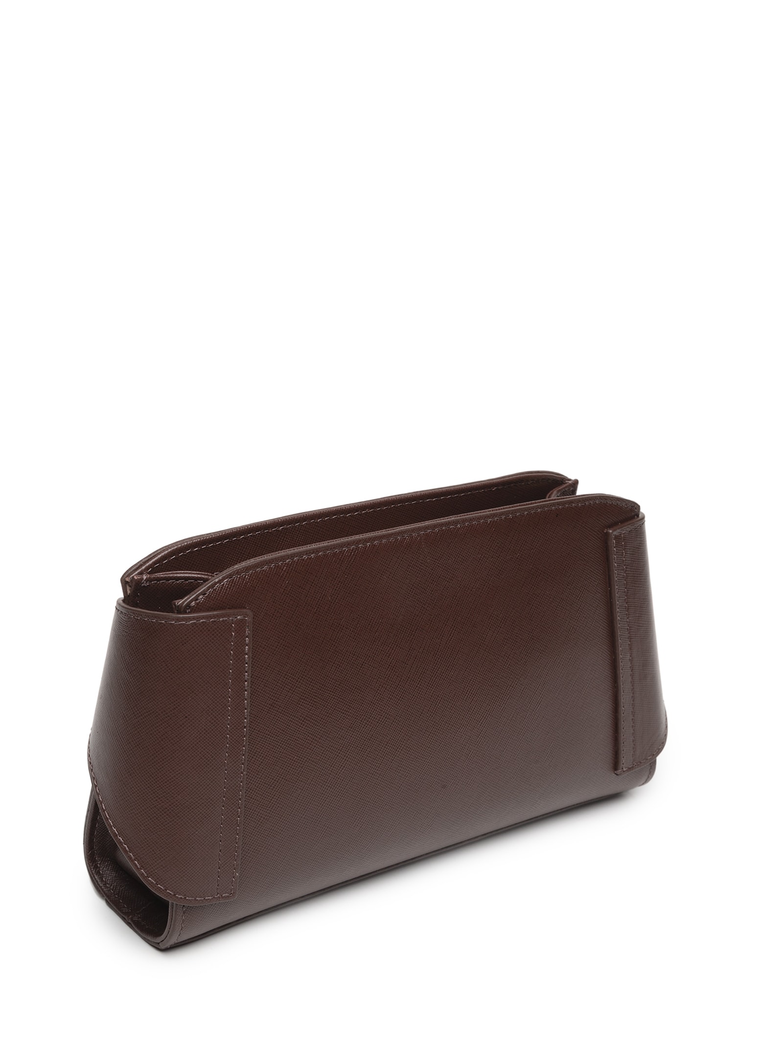 Bolsa Feminina Pequena Em Couro Oslo Marrom Luiza Barcelos