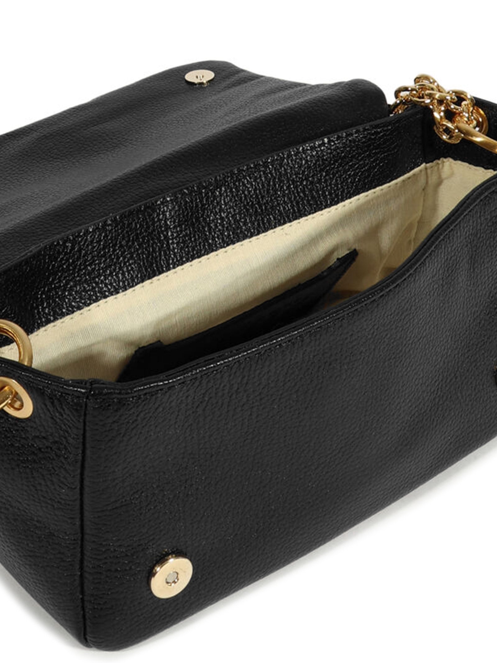 Bolsa Feminina Pequena Floater Smooth Preto Schutz