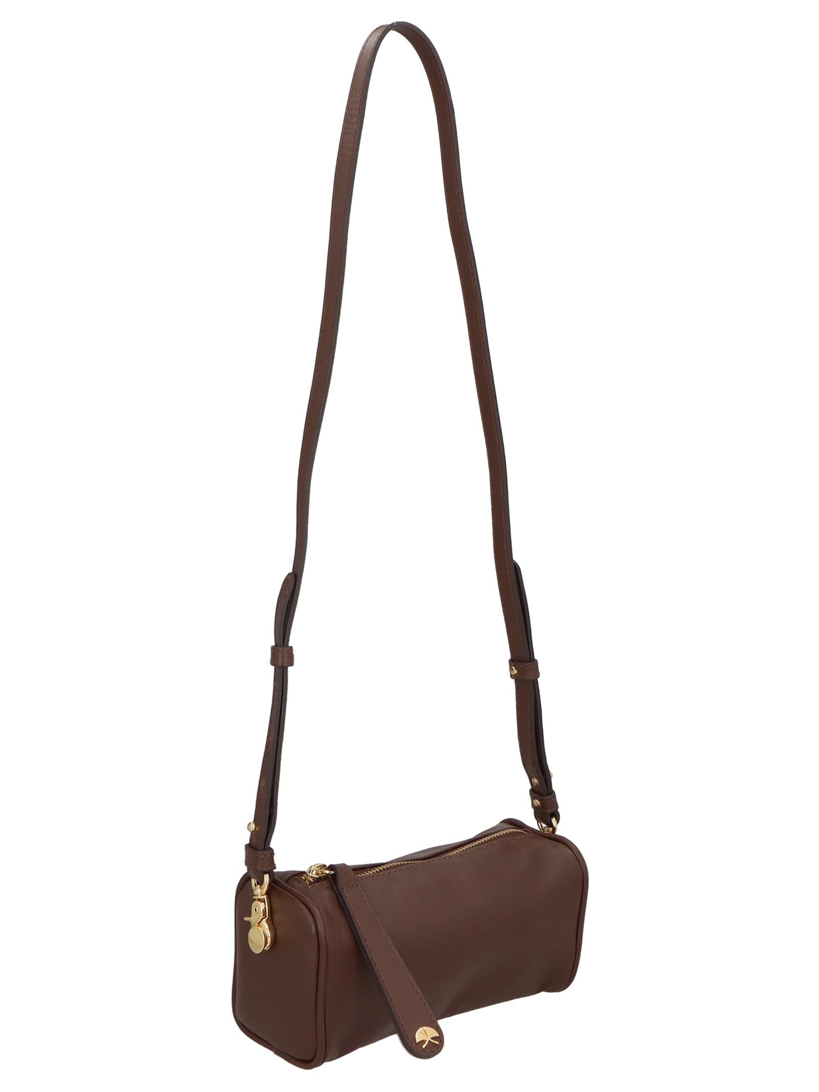 Bolsa Feminina Pequena Grease Marrom Luiza Barcelos