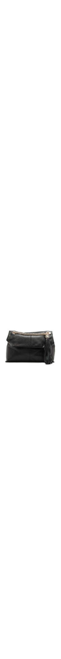Bolsa Feminina Pequena Leather Glove - Preto