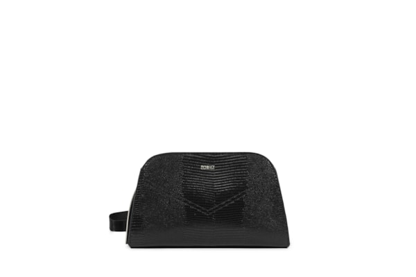 Bolsa Feminina Pequena Lizard Tecno - Preto