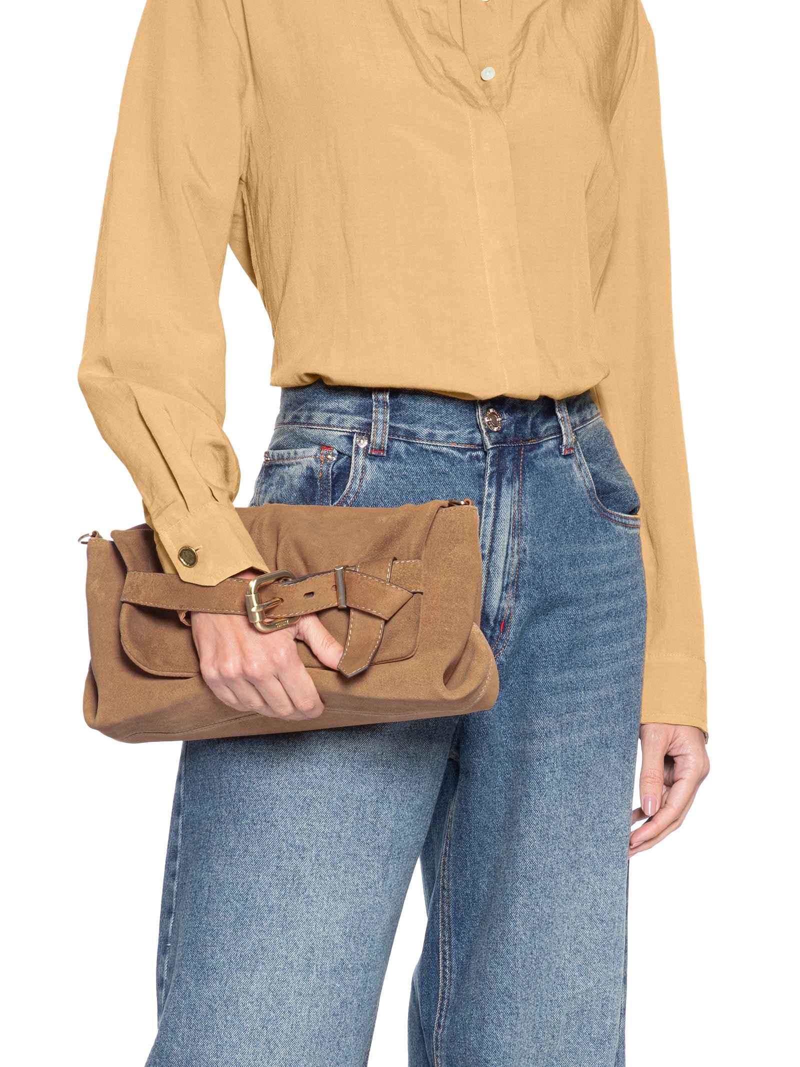 Bolsa Feminina Pequena Marrom Schutz