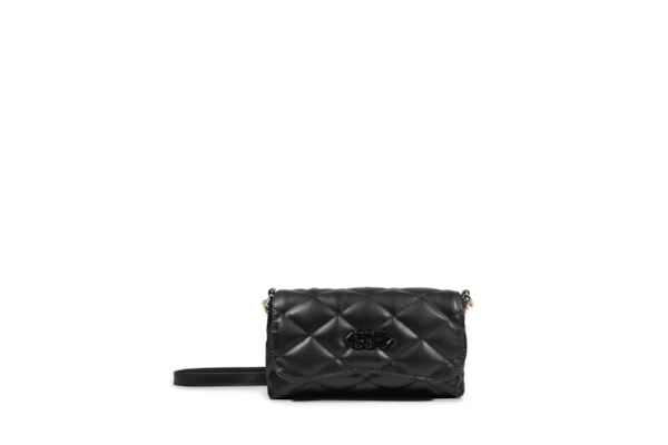 Bolsa Feminina Pequena Matelassê - Preto