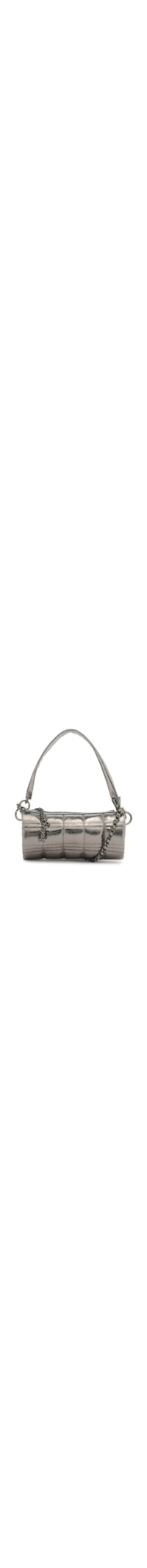 Bolsa Feminina Pequena Metallic Hammer - Prata