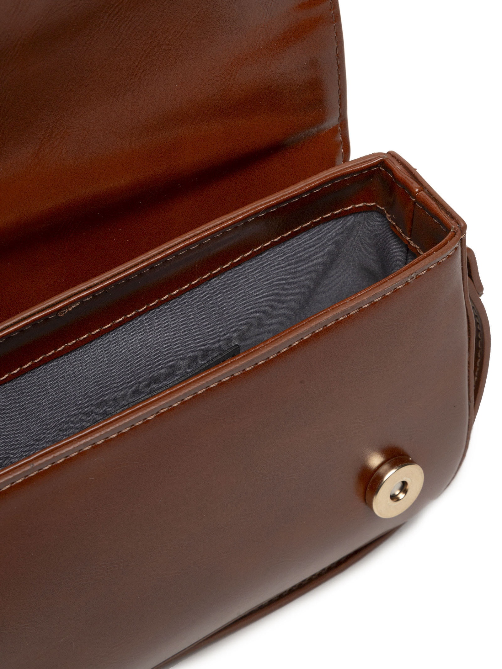 Bolsa Feminina Pequena Napa Madrid Marrom Schutz