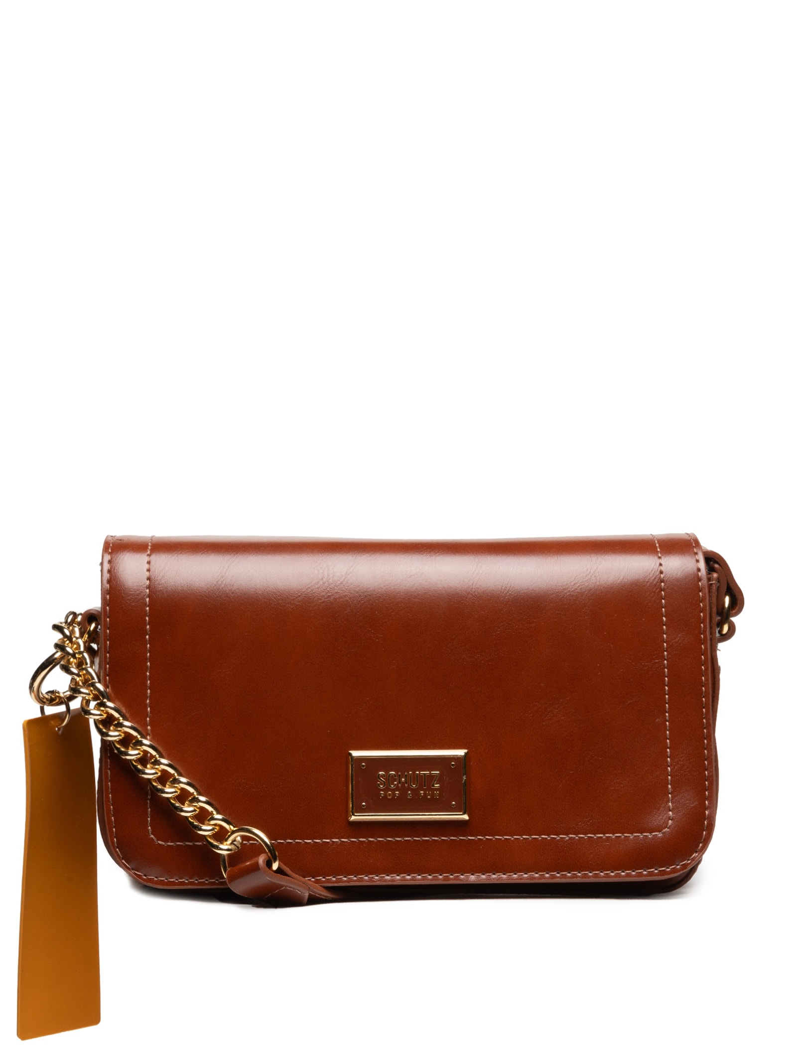 Bolsa Feminina Pequena Napa Madrid Marrom Schutz