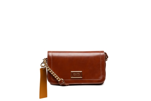 Bolsa Feminina Pequena Napa Madrid - Marrom