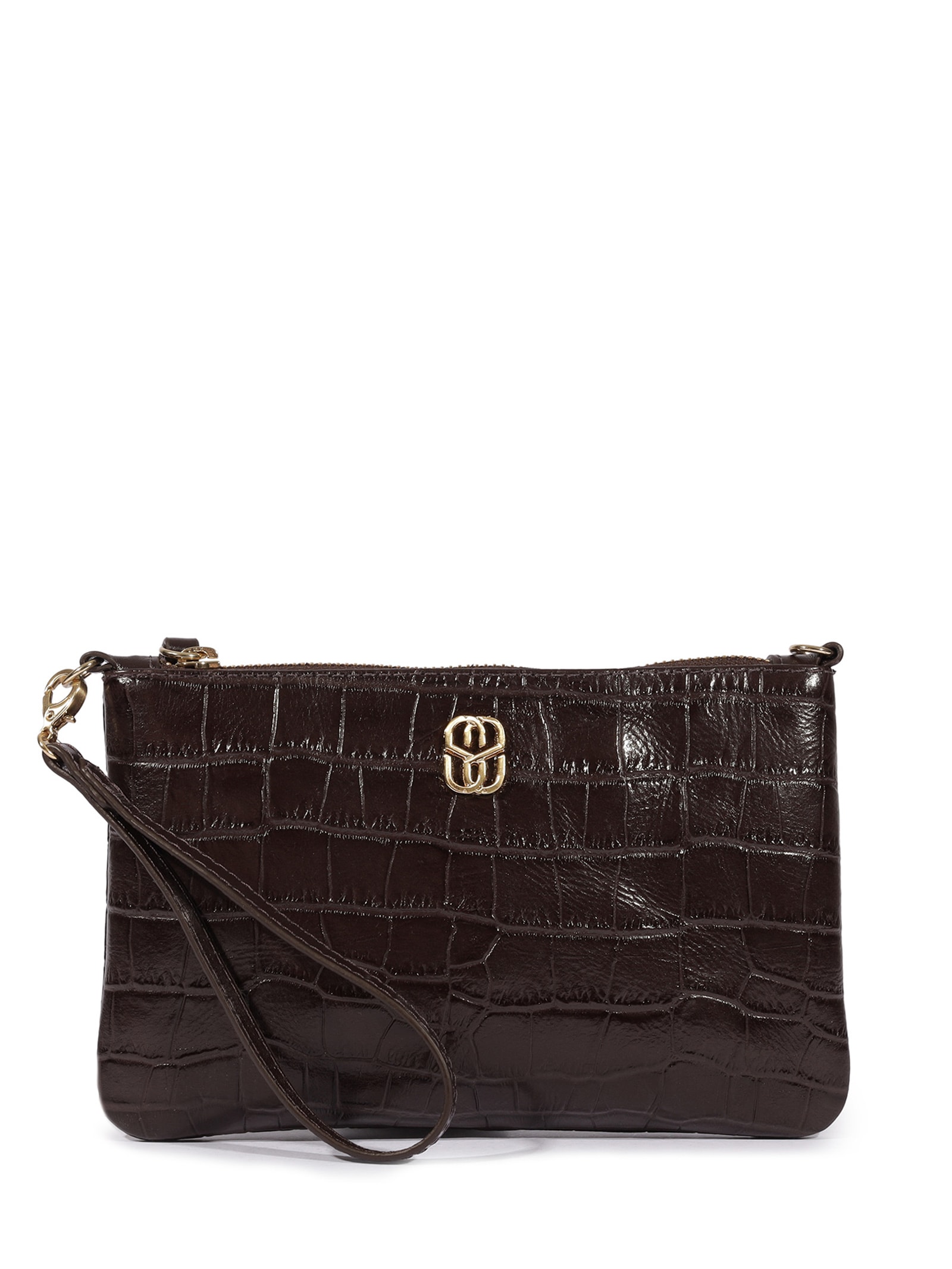 Bolsa Feminina Pequena Napa Marrom Schutz