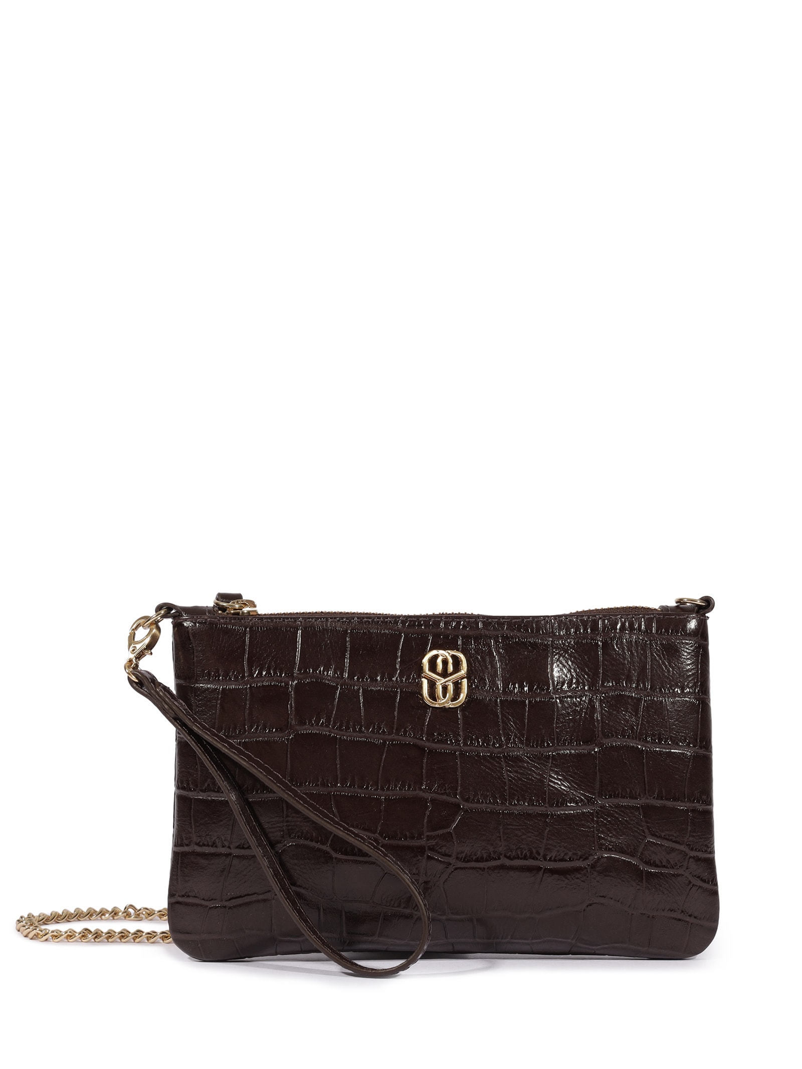 Bolsa Feminina Pequena Napa Marrom Schutz