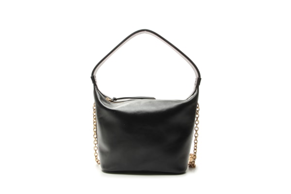Bolsa Feminina Pequena Napa Oil - Preto