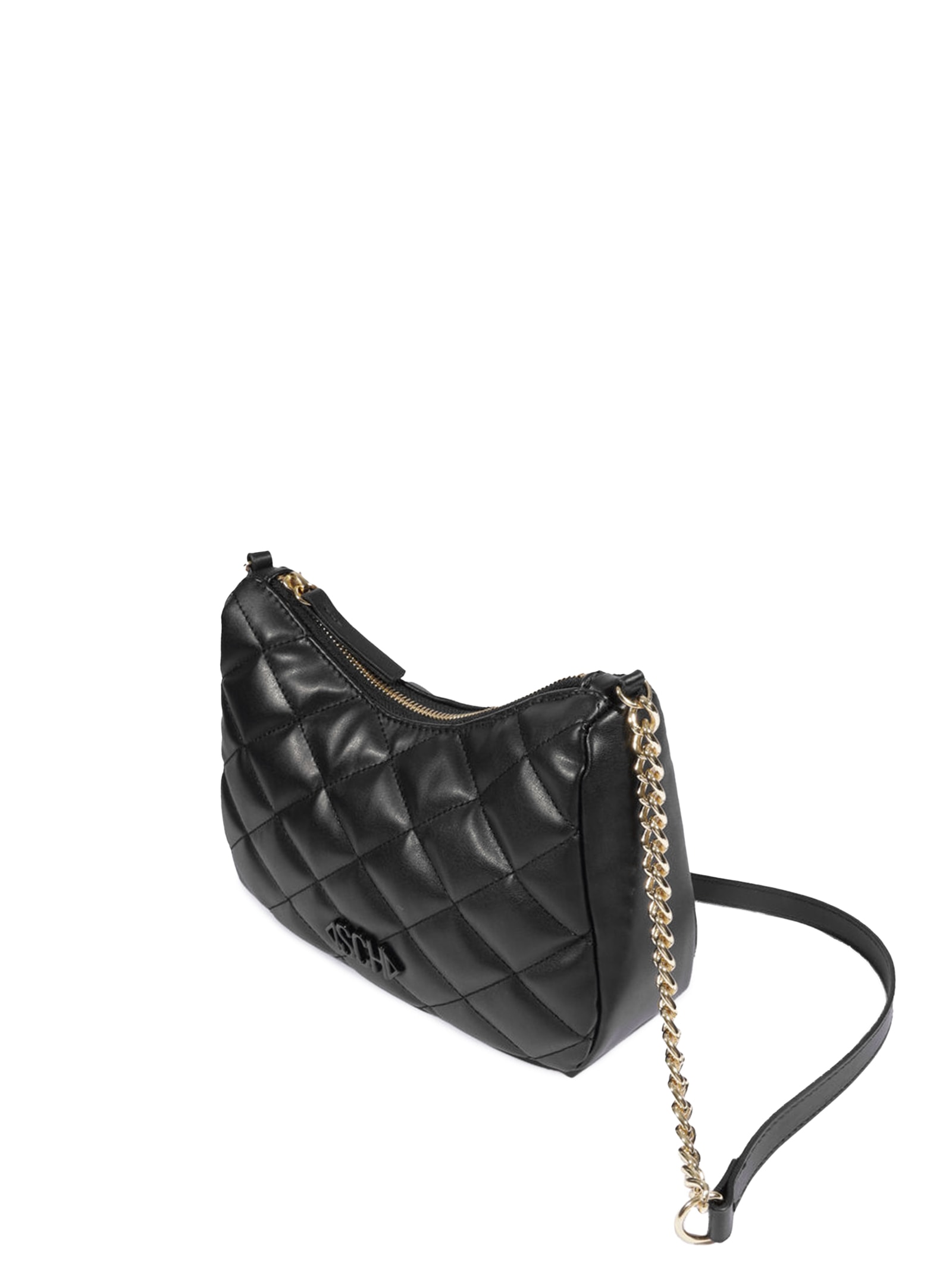 Bolsa Feminina Pequena Napa Paris Tecno Preto Schutz