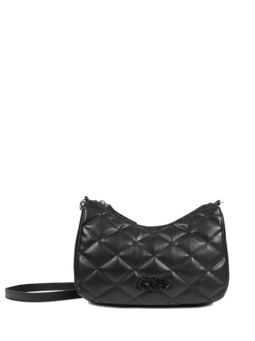 Bolsa Feminina Pequena Napa Paris Tecno – Preto