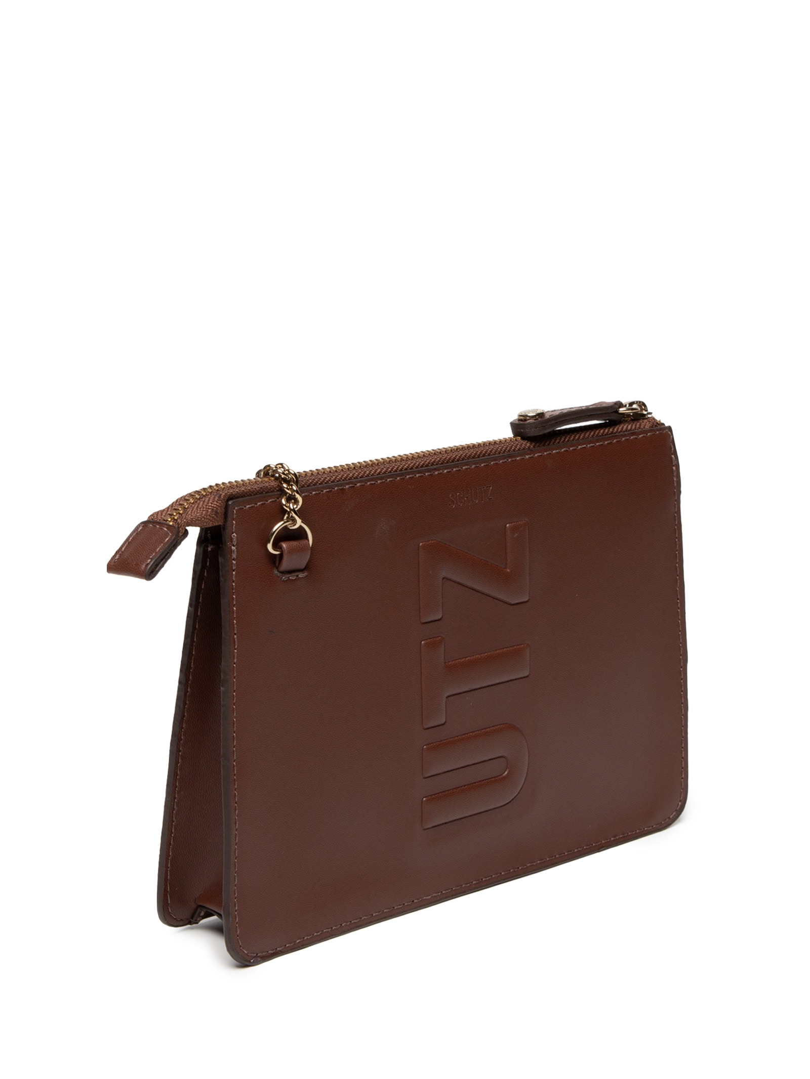 Bolsa Feminina Pequena Napa Premiatto Marrom Schutz