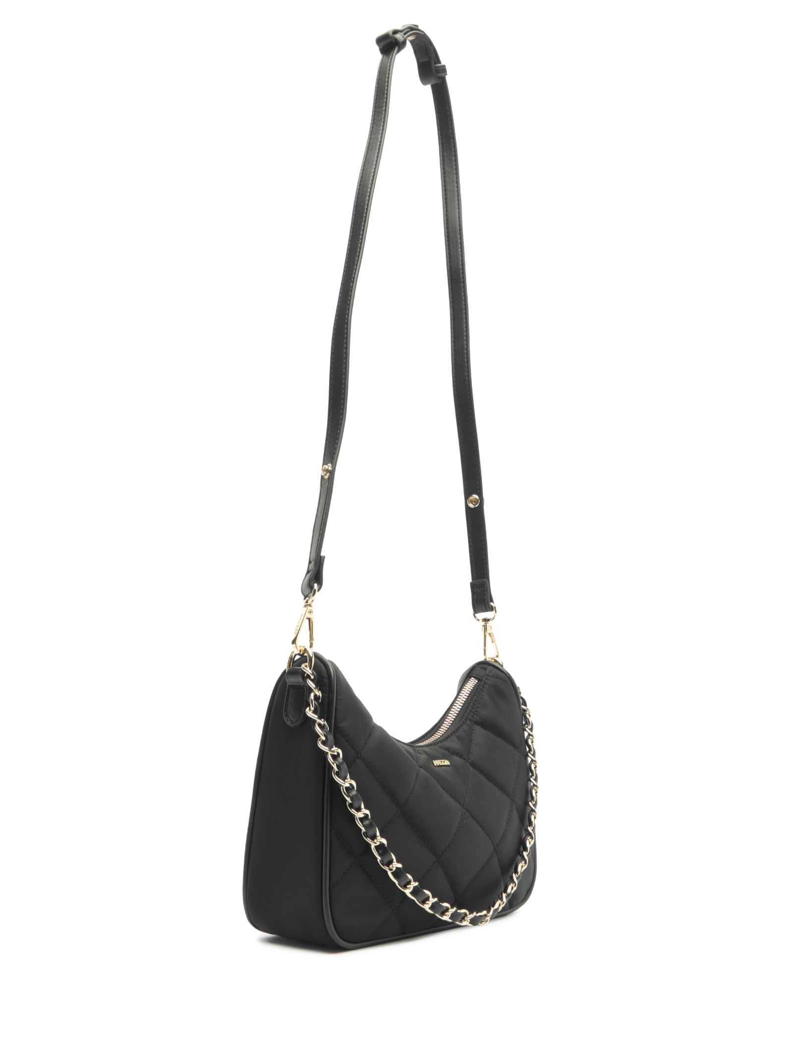Bolsa Feminina Pequena Nylon Eco Calf Preto Arezzo