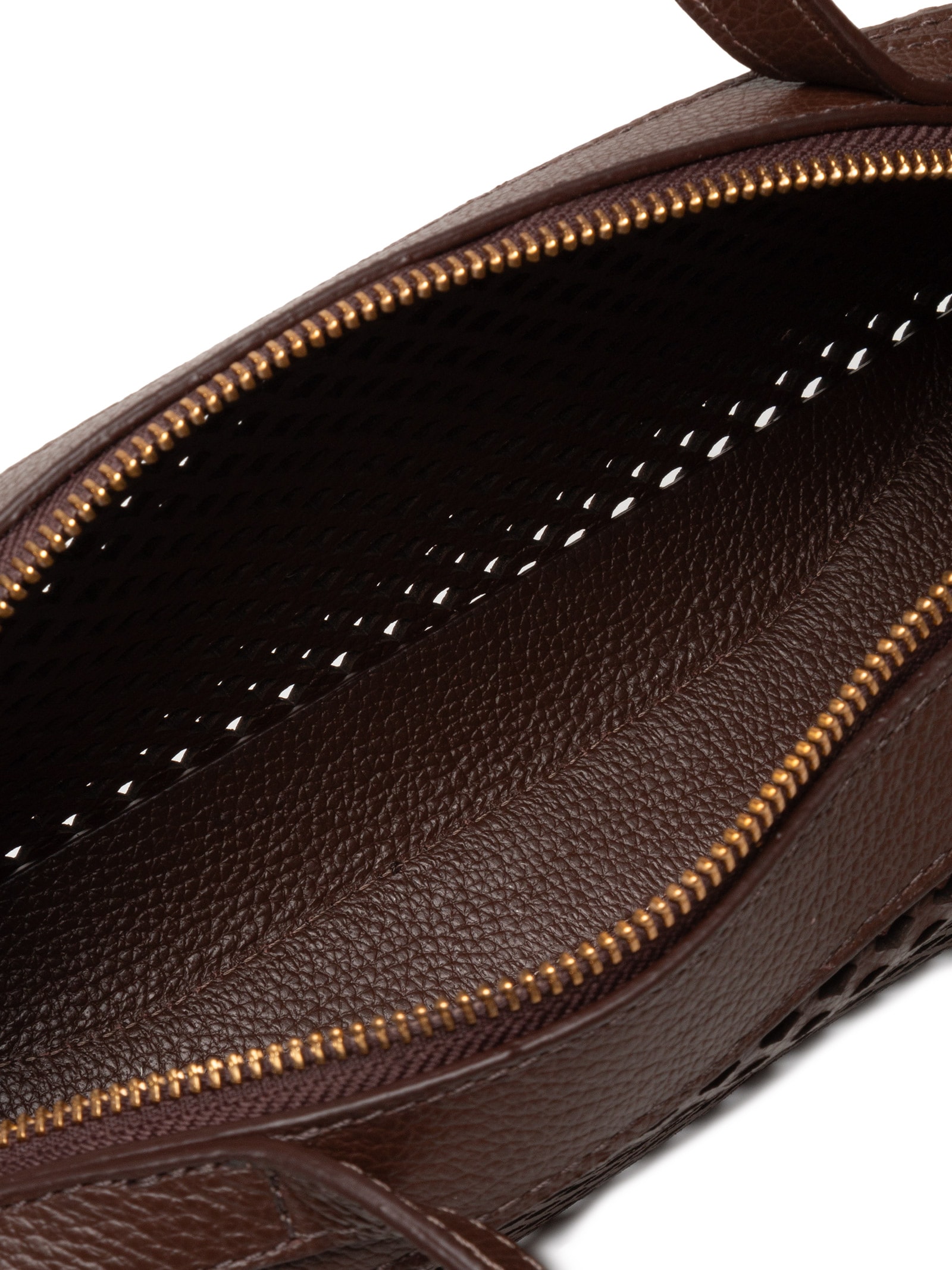 Bolsa Feminina Pequena Panamá Marrom Luiza Barcelos
