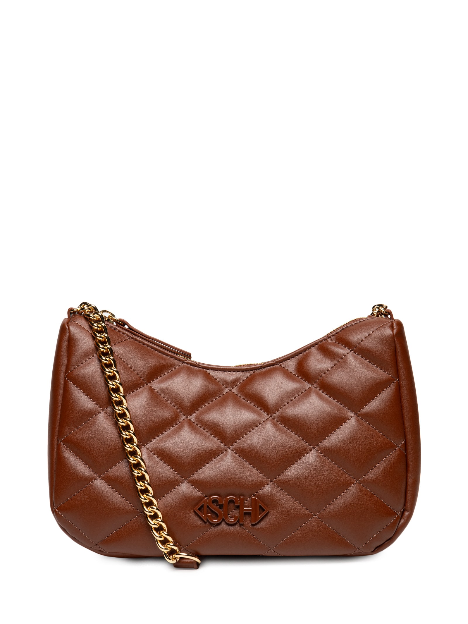 Bolsa Feminina Pequena Paris Tecno Marrom Schutz