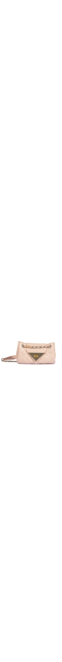 Bolsa Feminina Pequena S95 Couro - Rosa