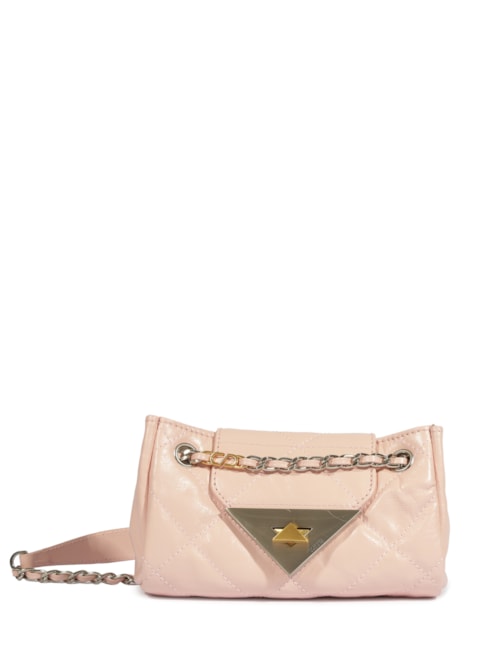 Bolsa Feminina Pequena S95 Couro – Rosa