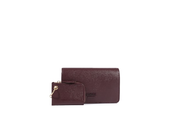 Bolsa Feminina Pequena Saffiano Tecnol - Vermelho