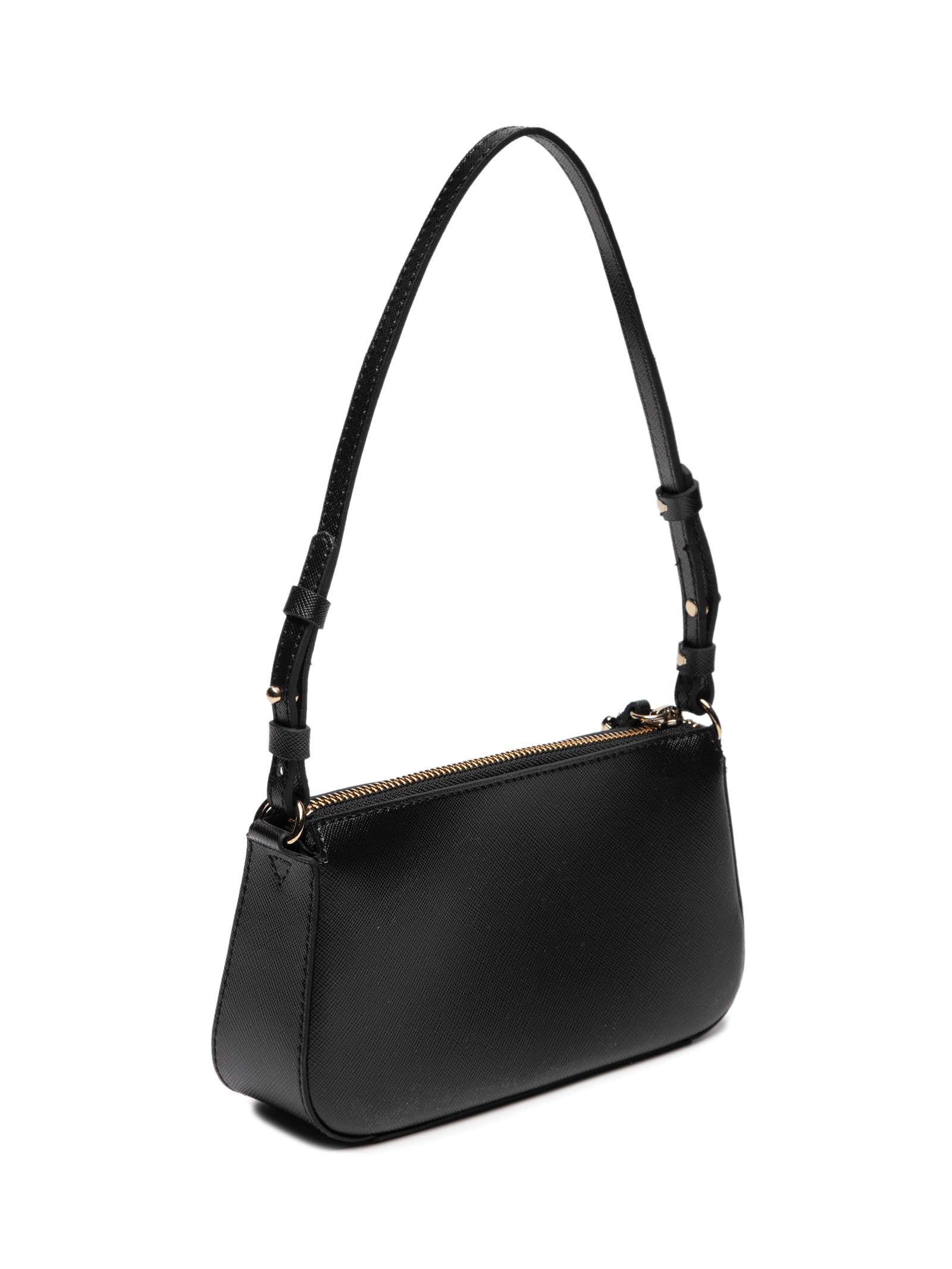 Schutz - Bolsa Feminina Pequena Safiano Tecno - Preto
