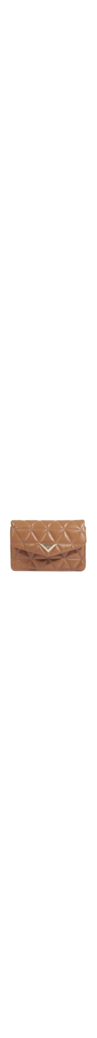Bolsa Feminina Pequena Tiracolo 944 Matelassê - Marrom