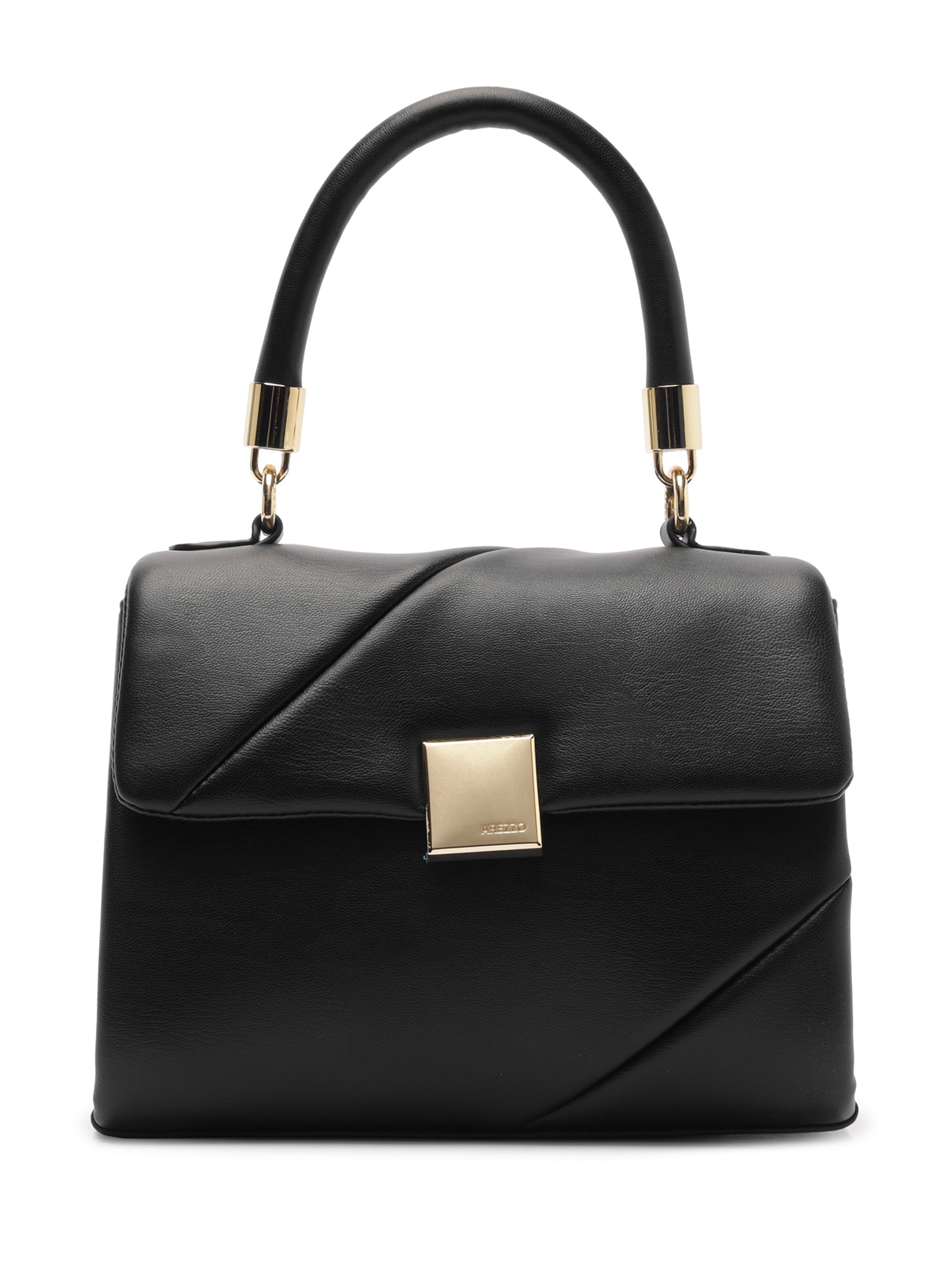 Bolsa Feminina Pequena Tiracolo Eco Soft Calf Preto Arezzo