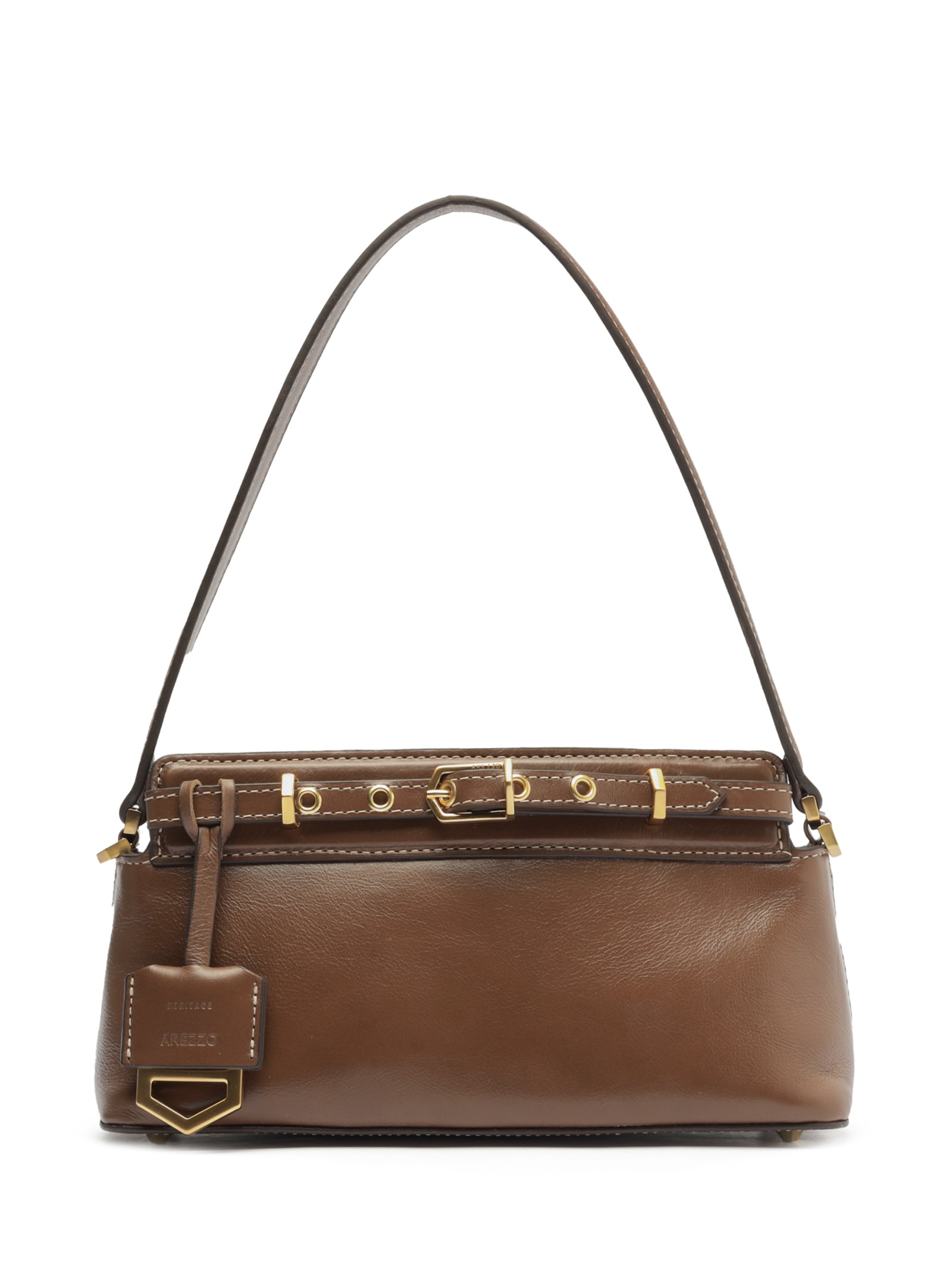 Bolsa Feminina Pequena Tiracolo Marrom Arezzo