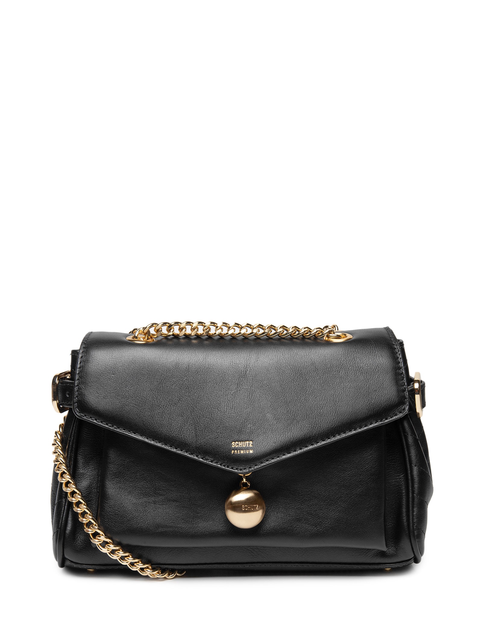 Bolsa Feminina Pequena Tiracolo Preto Schutz