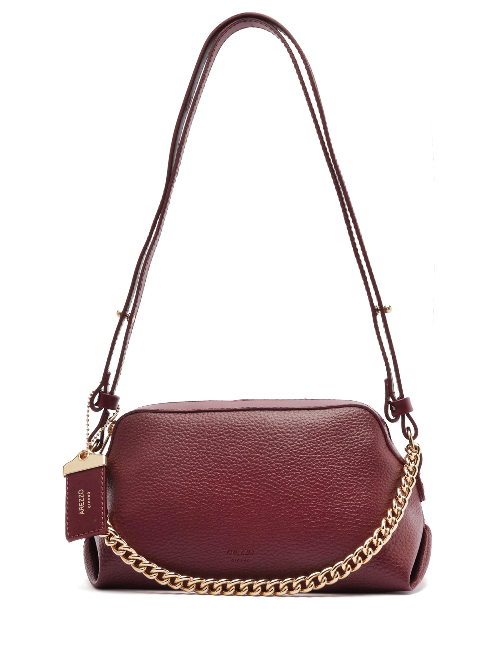 Bolsa Feminina Pequena Tiracolo Vinho Arezzo