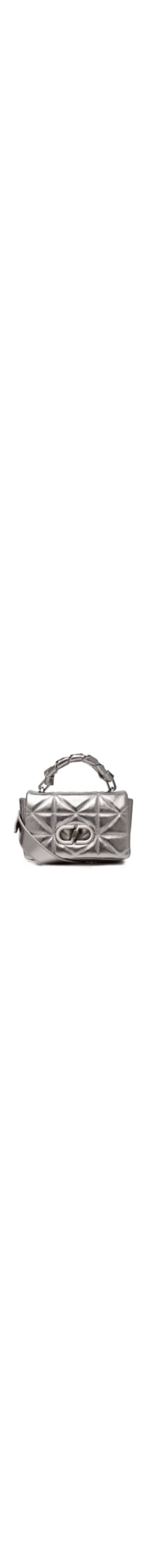 Bolsa Feminina Pequena Trentino Metal - Prata