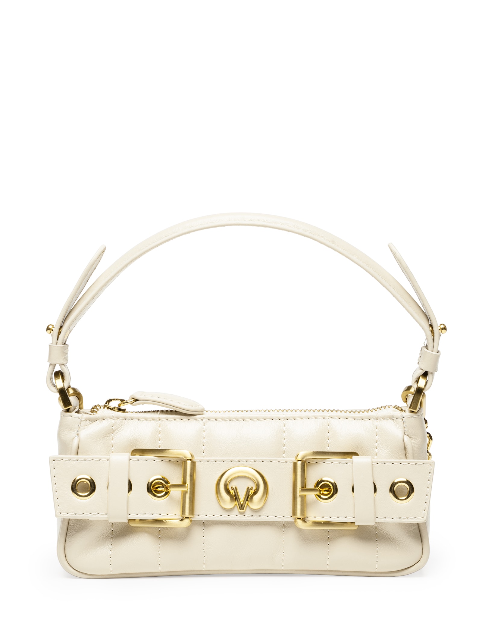 Bolsa Feminina Pequena Trento Branco Vicenza