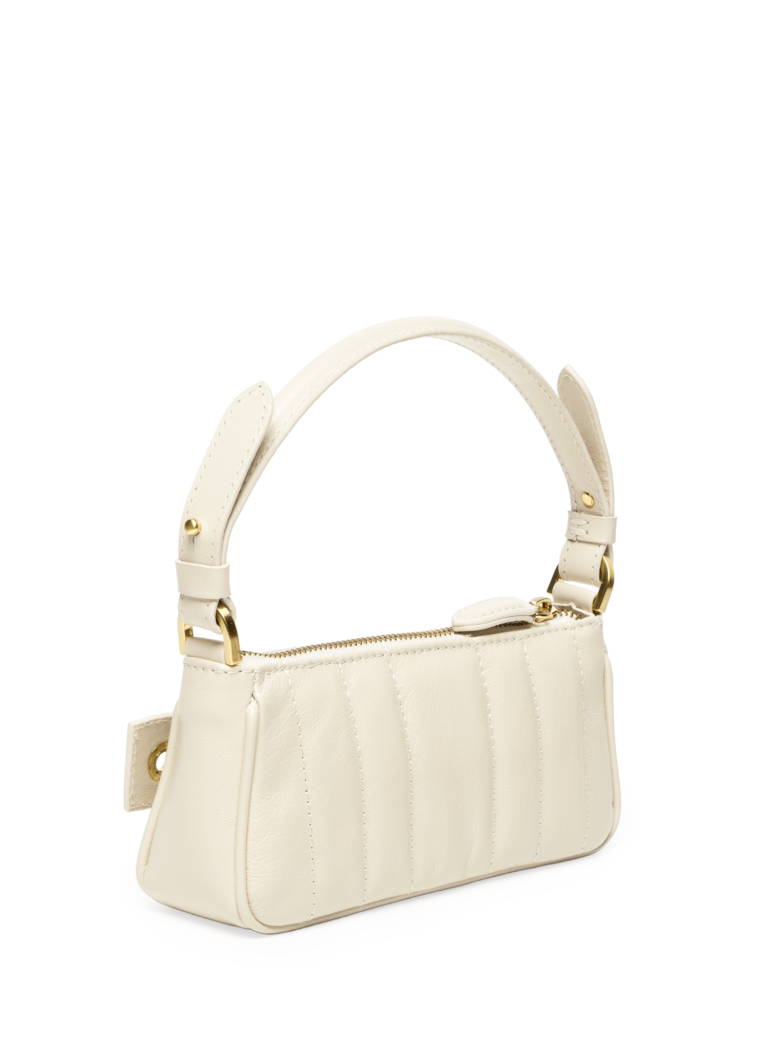 Bolsa Feminina Pequena Trento Branco Vicenza