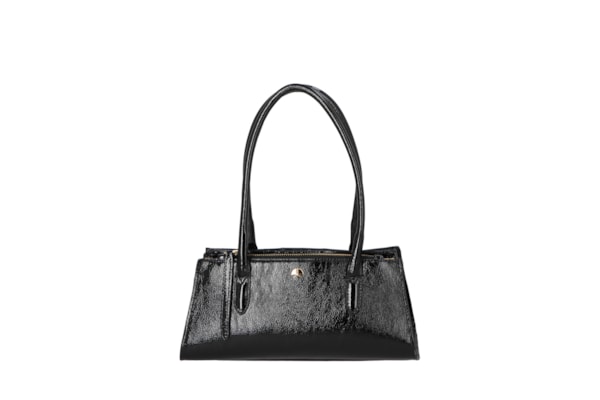 Bolsa Feminina Pequena Verniz Show - Preto