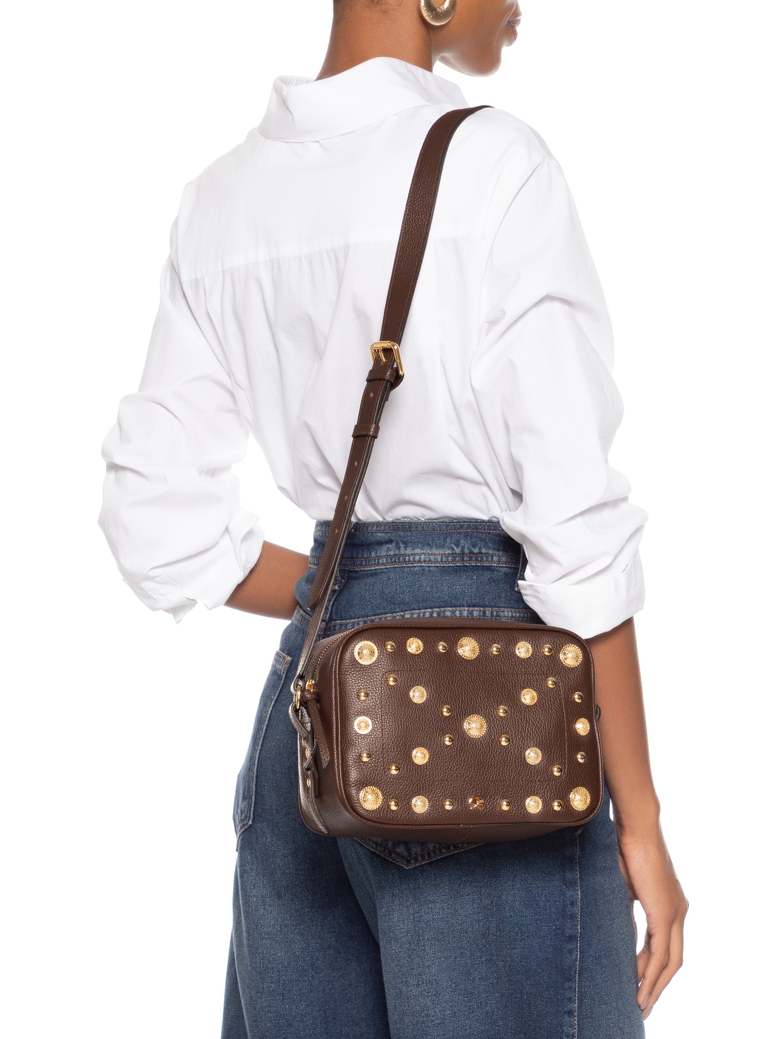 Bolsa Feminina Pequena Viena Marrom Luiza Barcelos
