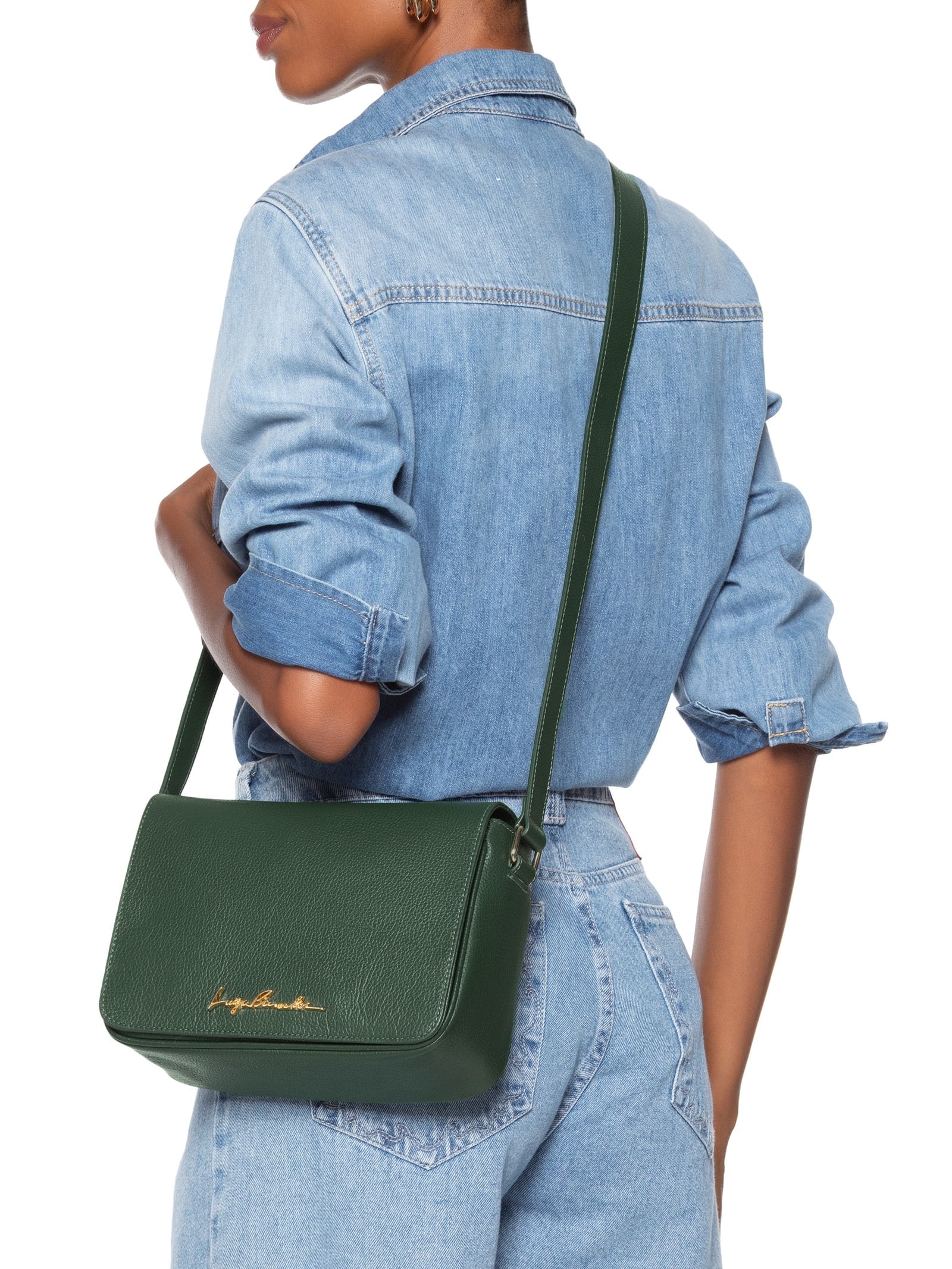 Bolsa Feminina Pequena Viena Verde Luiza Barcelos