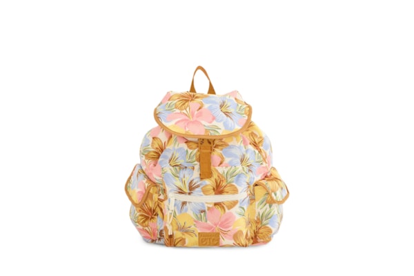 Bolsa Feminina Pipoca Floral Bahia - Laranja
