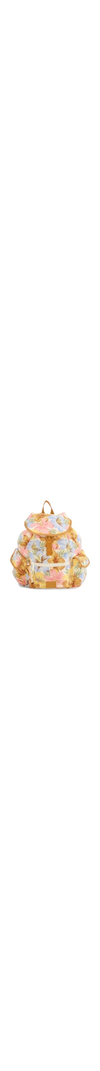 Bolsa Feminina Pipoca Floral Bahia - Laranja