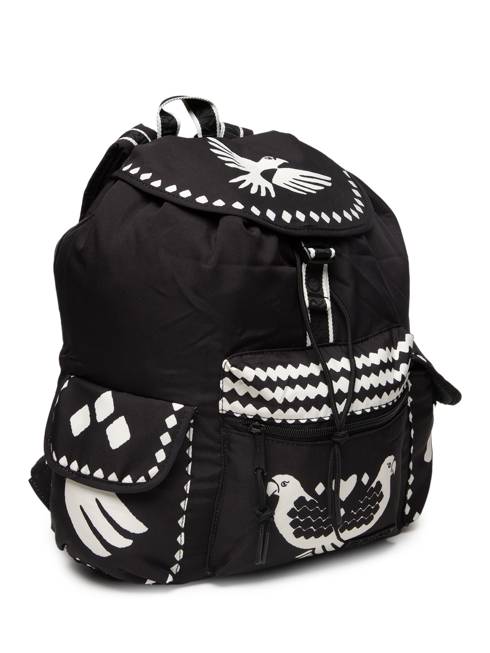 Bolsa Feminina Pipoca Lenço Dia E Noite Preto Farm Etc