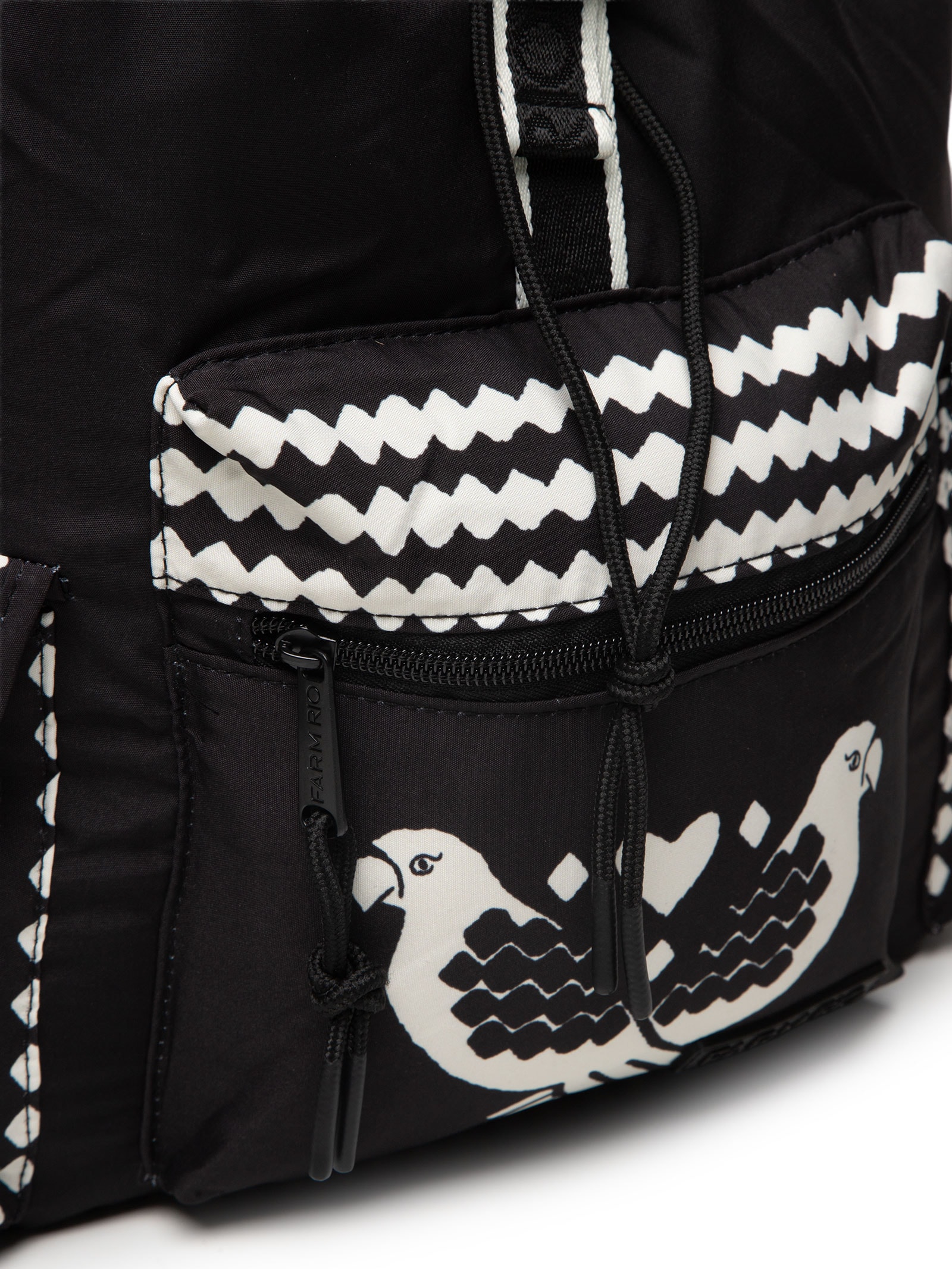 Bolsa Feminina Pipoca Lenço Dia E Noite Preto Farm Etc