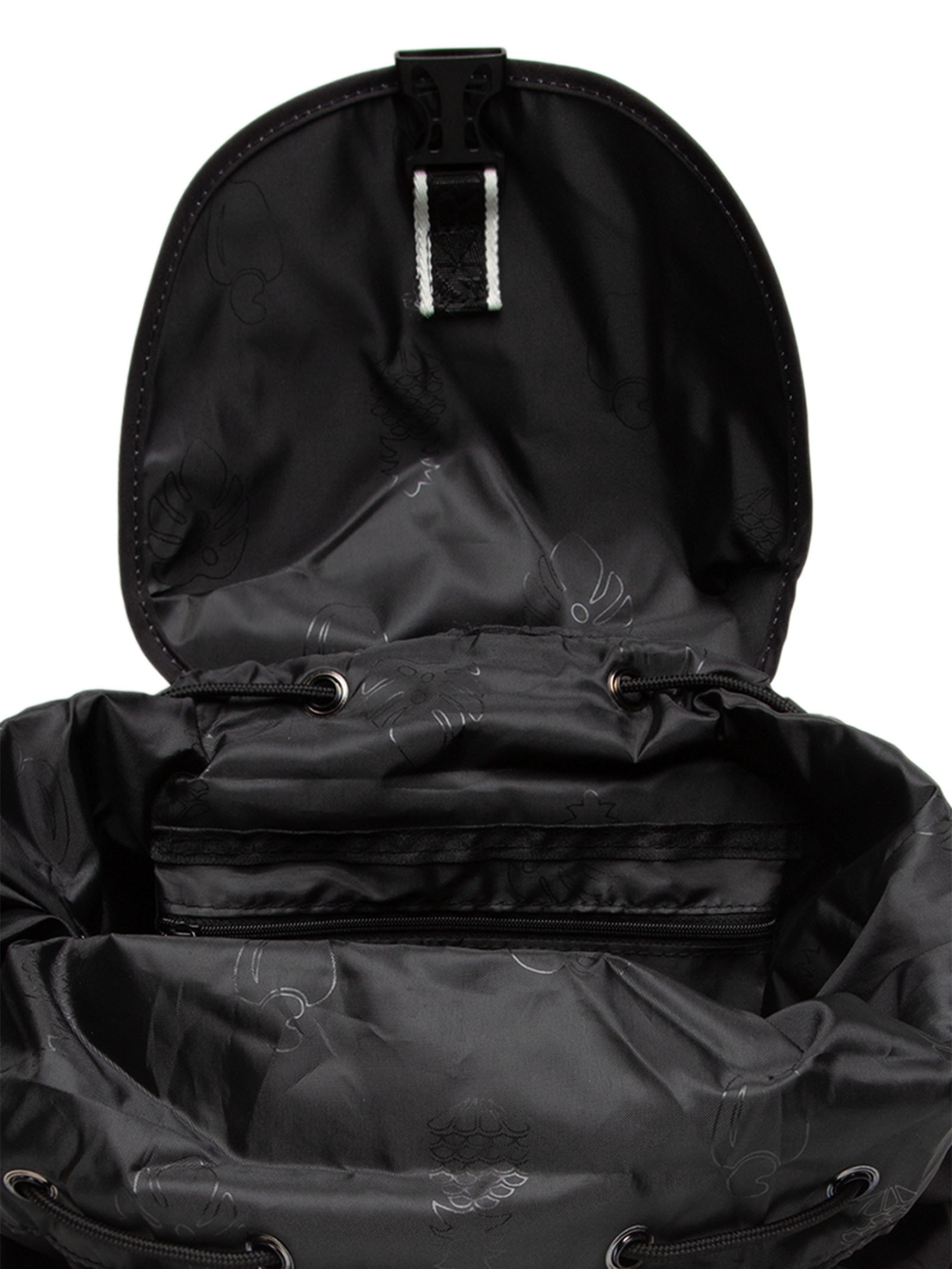 Bolsa Feminina Pipoca Lenço Dia E Noite Preto Farm Etc